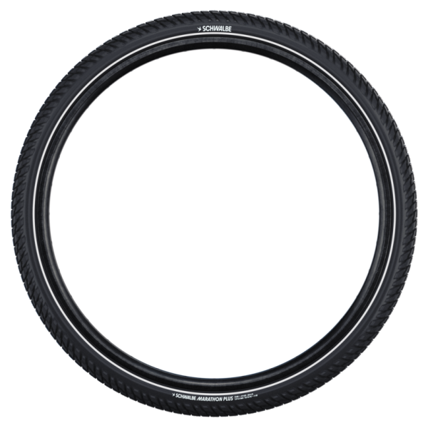Schwalbe marathon plus tour - cableado - addix - smartguard - 700x35c - negro + reflex