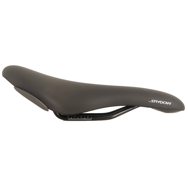 Sella per bicicletta Selleroyal Selle Royal Shadow - uomo atletico - nera - confezione da officina