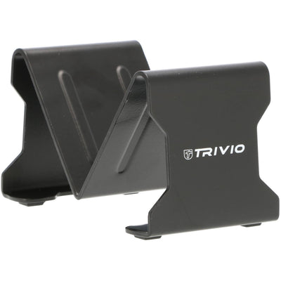 Trivio - soporte para bicicleta rueda delantera negro