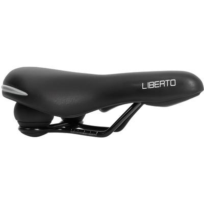 Fietszadel Edge Liberto - zwart (op kaart)