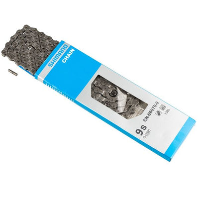 Shimano CN-E6070 Cadena de bicicleta eléctrica 138 enlaces de plata