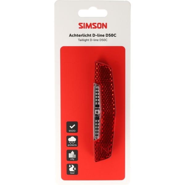 Fanale posteriore Simson Aurora d-line d50c