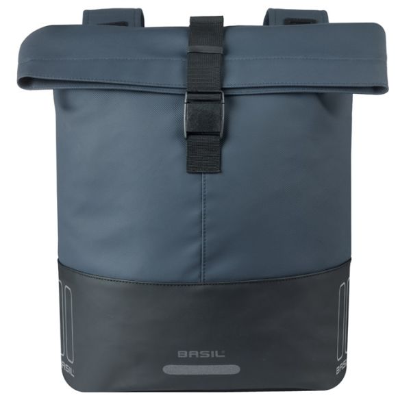Basil borsa doppia per bicicletta cove 28-32l 14 x 29 x 36 cm - blu nero
