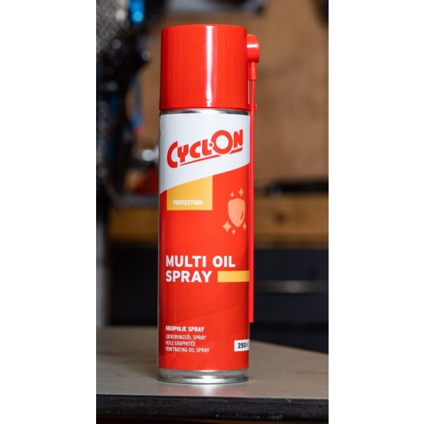 Cyclon Multi oil penetrating oil spray 250 ml (in blisterverpakking)