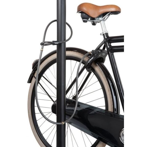 Axa RLD 180 12 Bicycle cable lock - Black