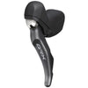 Versteller (links) met remhendel 2 speed Shimano GRX ST-RX810 voor schijfremmen