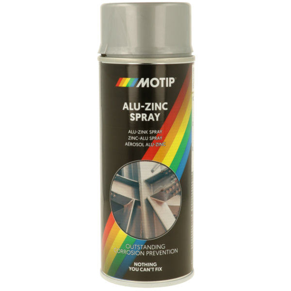 Zinc Alu Spray, 400 ml. Motip