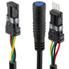 Axa -in tracker aansluit snoer bosch bdu 2 3 4 active line pe