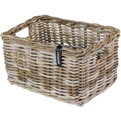 Basil fietsmand dax l 35 x 47 x 27 cm - grijs