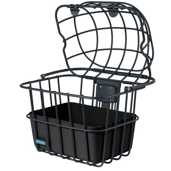 Alrededor de animales Mand Luna Front Alu Matt Black removible