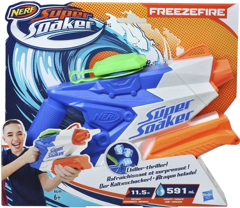 super soaker waterpistool freeze fire