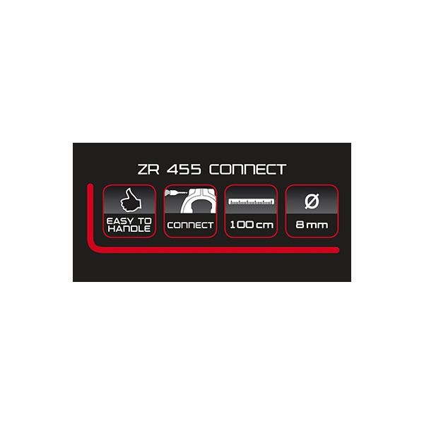 TRELOCK ZR 455 100 8 Blocco biciclette nero
