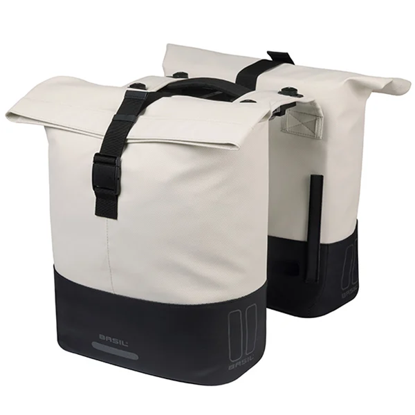 Basil bag cove double bianco nero | mik | 32l