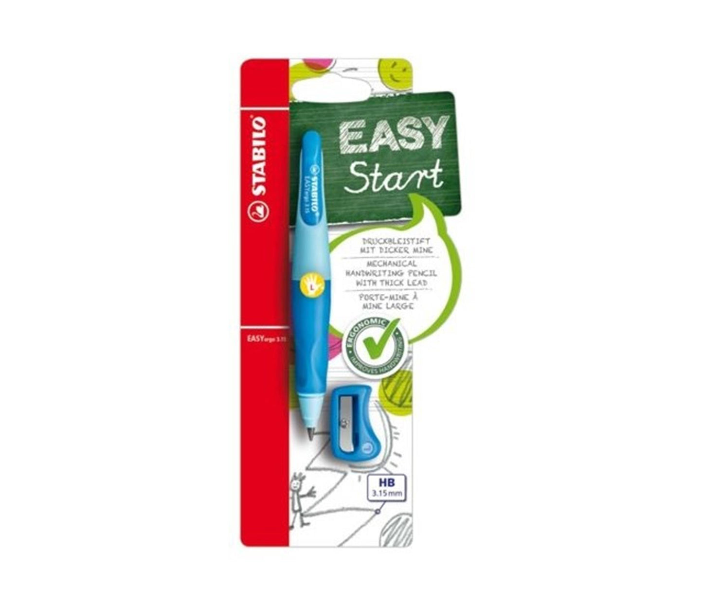 Stabilo Easyergo 3.15 Left -handed - Blue