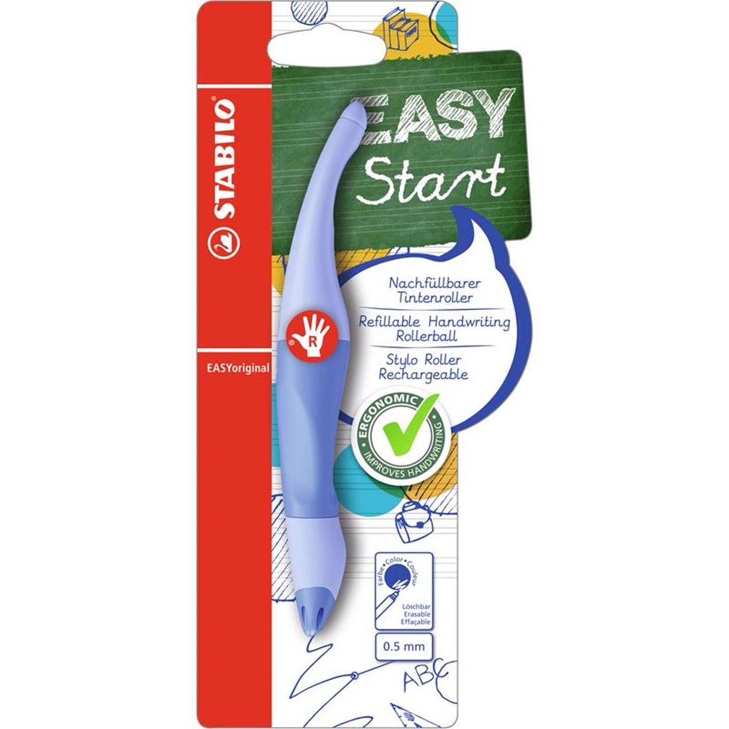Stabilito Pastello easyoriginale Right -Maned - Blu chiaro