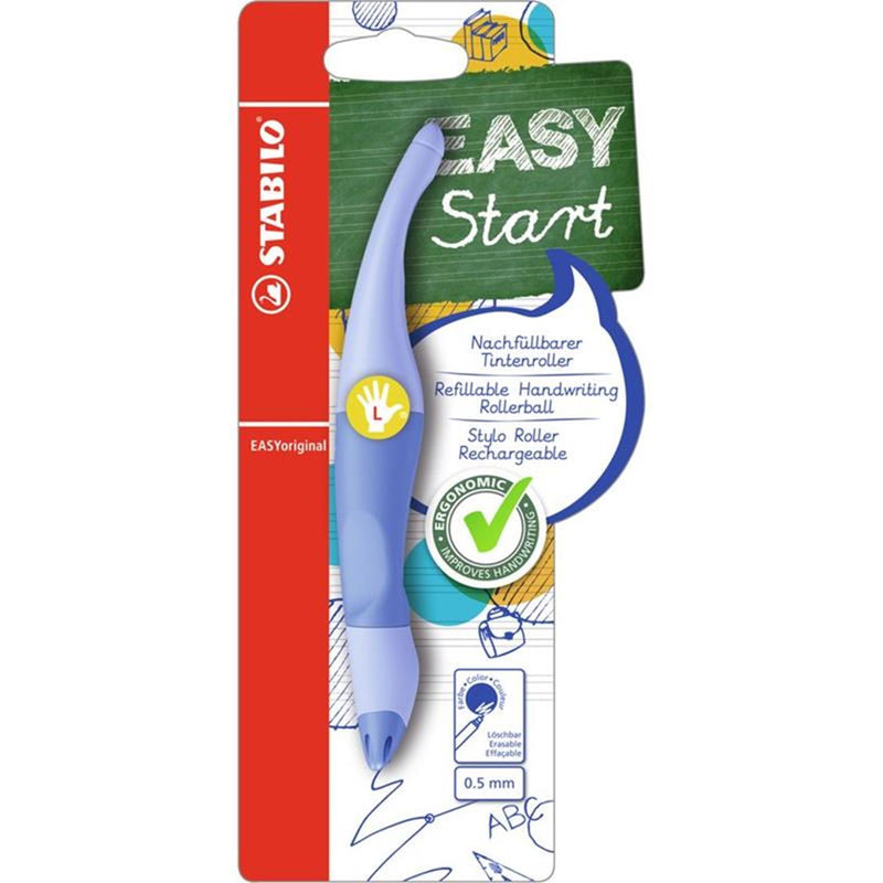 Stabilito Pastello semplice a sinistra a sinistra - Ariry Blue