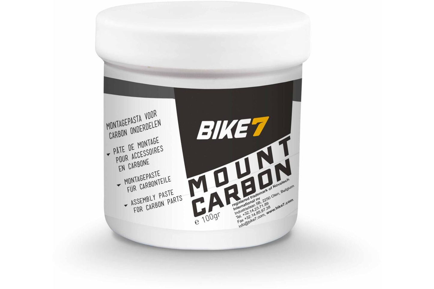 Bike7 - pasta de montaje carbono mount 100gr