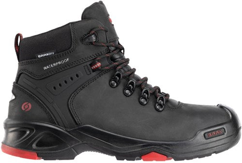 Baak bailey 6645 s3 | zwart rood | maat 46 - 4031783002871