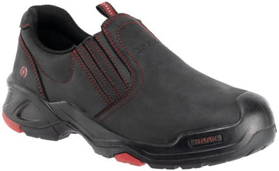 Baak brian instapper 6341 s3 werkschoen | zwart rood | maat 47 - 4031783009153