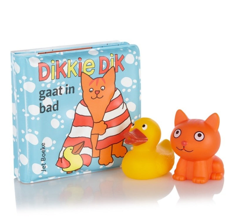 Gottmer uitgevers groep dikkie dik gaat in bad + badfiguurtjes