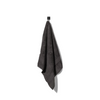 Asciugamano da bagno grigio scuro 50x100 cm 2 pezzi