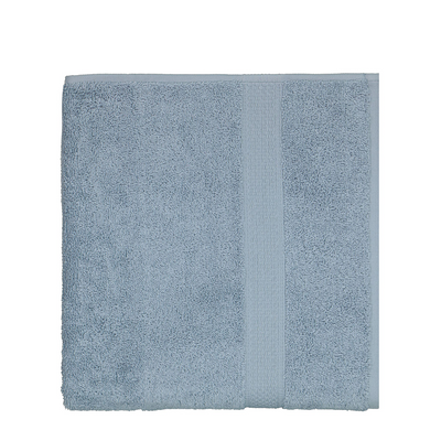 Badhanddoek ijsblauw 60x110cm 2 stuks