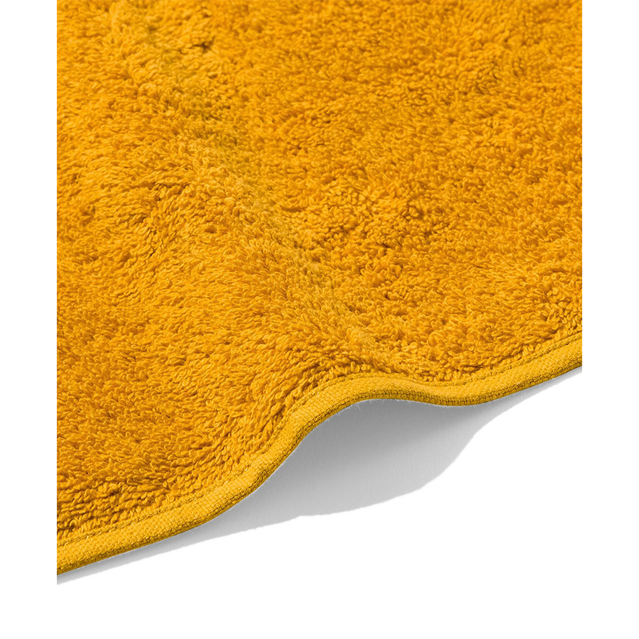 Telo bagno giallo ocra 60x110 cm 2 pezzi