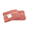 Toalla de baño rosa 60x110cm 2 piezas