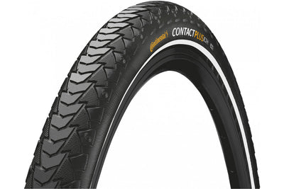 Contatto Continental Plus - City Bike Band 28x1.60 - Banda di filo - Nero