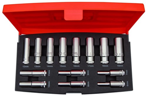 Bahco 14d 3 8 lange doppenset | s1214l