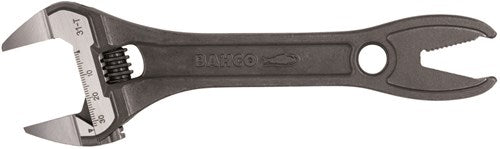 Bahco verstelbare moersleutel | slanke bek | gekarteld en gefosfateerd 209 mm - industrieverpakking - 31-t ip