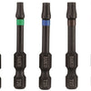 Bahco torsiebit 1 4 | heavy-duty | voor torx® schroeven | gekleurd | t25 x 50 mm - retailverpakking - 66im 50t25c-2p