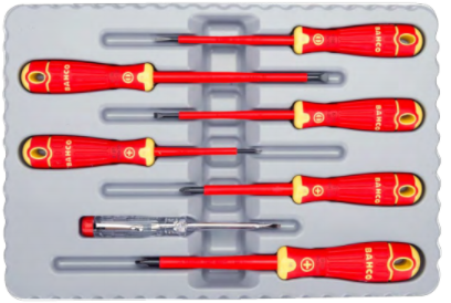 Destornillador aislado Bahco 7dl ranura-ph | b220.027