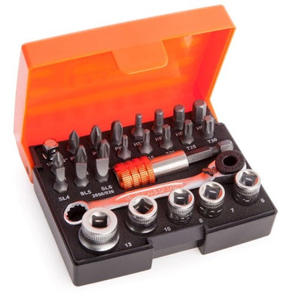Bahco socket bit set 1 4 26-piece
