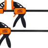 Pinza rápida compacta Bahco | 115 mm | qc-115a-2p - paquete dúo