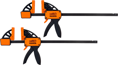 Bahco compacte snelklem | 115mm | qc-115a-2p - duoverpakking