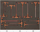 Bahco foaminlay fit go 3 3 met t-greepschroevendraaiers - 12-delig - ff1a1011