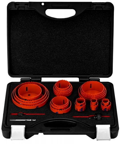 Sega a tazza Bahco bimetallica da 25 pezzi | 20-121mm-3834-set-223