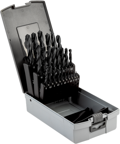 Bahco hss-r drill set for metal | 25-piece - 4515-set-25