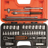 Set prese Bahco 3 8 | cricchetto reversibile | esagono | misure metriche e pollici - 38 pezzi - cassa - s380