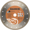 Muela abrasiva Bahco | diamante | para losas de hormigón y materiales de construcción | 180 x 3 x 22,23 mm - 3916-180-10s-ue