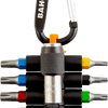 Pezzi adesivi Bahco | 59s tcs11-1 - inserti torx colorati con portainserti magnetico