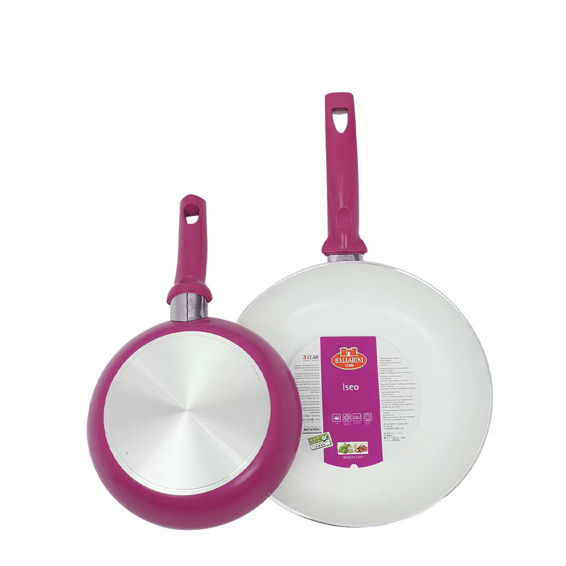 Padelle Ballarini iseo alluminio 2 pezzi