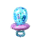Chupete globo foil azul 54x60cm