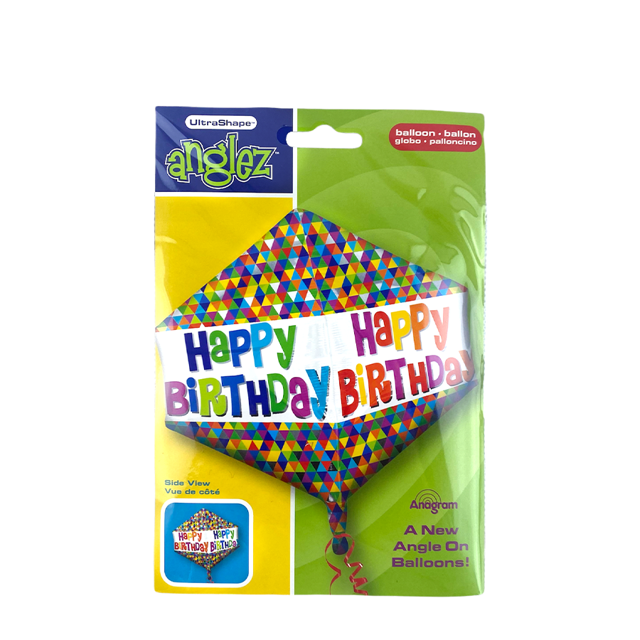 Palloncino foil buon compleanno 43x53cm