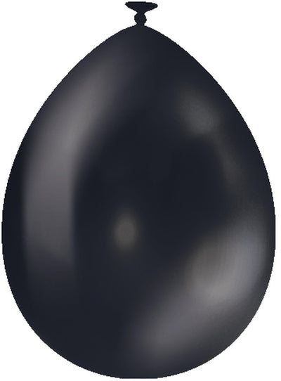 Paperdreams globos metal 10ud negro