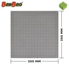 Placa base gris de Banbao 25.5 x 25.5 cm