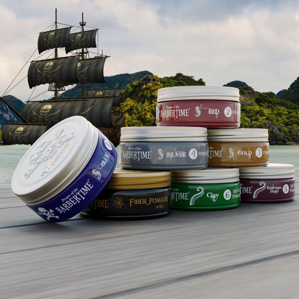 Barbertime Barbertime Hold Matte Pomade 150ml