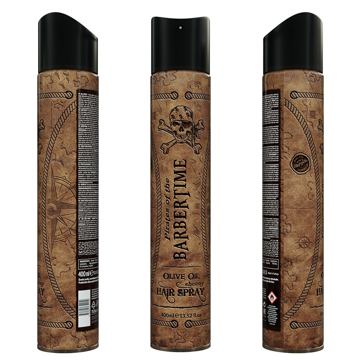 Barbertime Barbertime Hairspray Shine Olive Oil 400ml