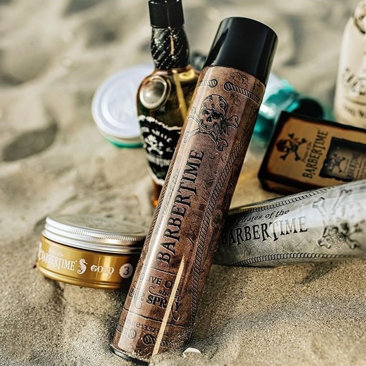 Barbertime Barbertime Hairspray Shine Olive Oil 400ml